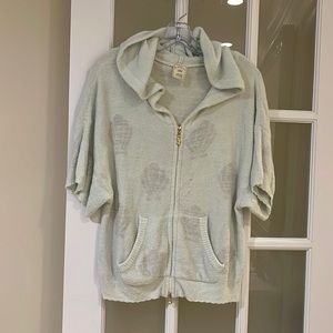 Gelato Pique hooded loungewear top